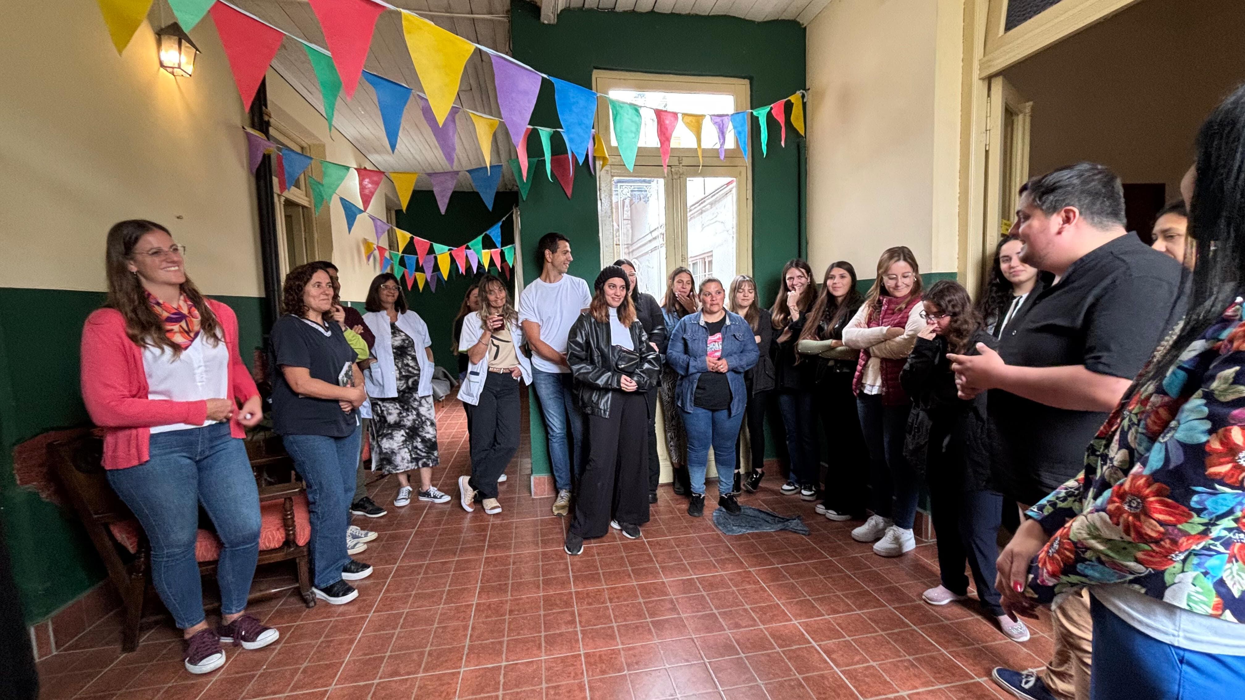 Se inauguró la Casa de Abrigo en González Chaves