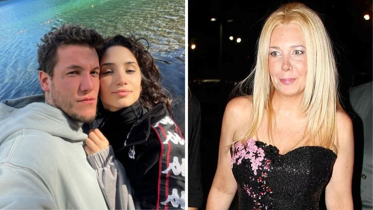 La reacción de Mariana Nannis a la primera foto de Venezia, la hija de Alex Caniggia y Melody Luz