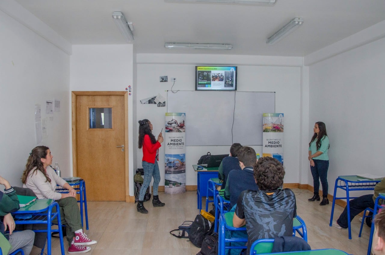 “De la escuela a la ciudad” visitó el Colegio del Sur