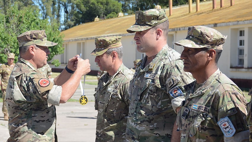 Base Baterías: entregan premios del Torneo de Destrezas Militares y de Tiradores Especiales