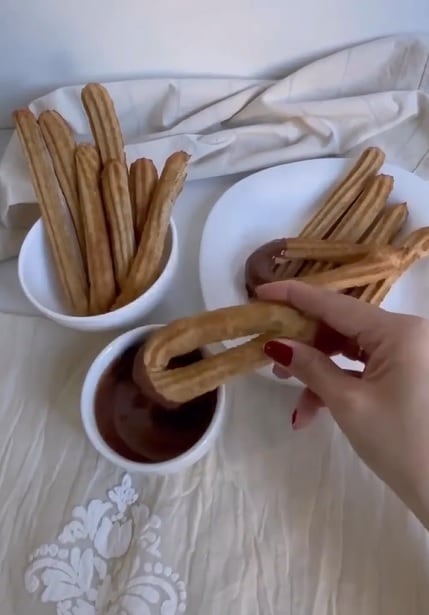 Churros saludables