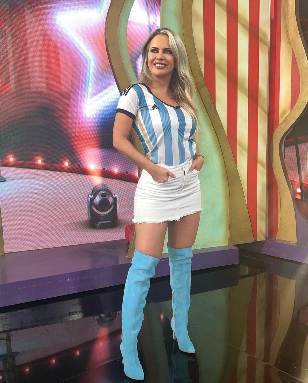 Ale Maglietti sorprendió en Bendita.