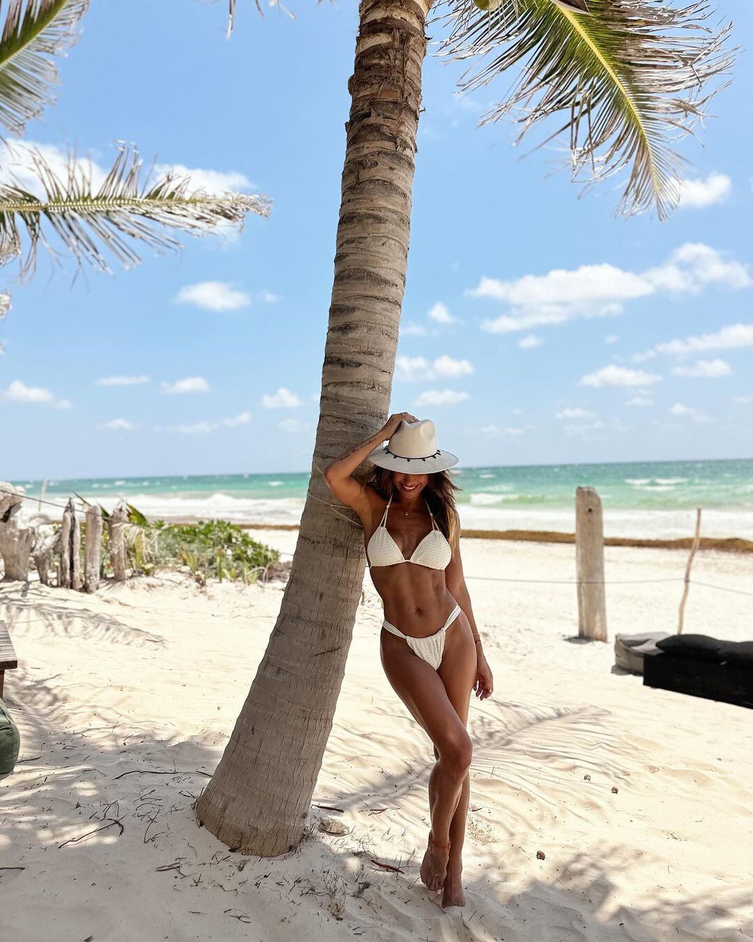 Lourdes Sanchez en Tulum