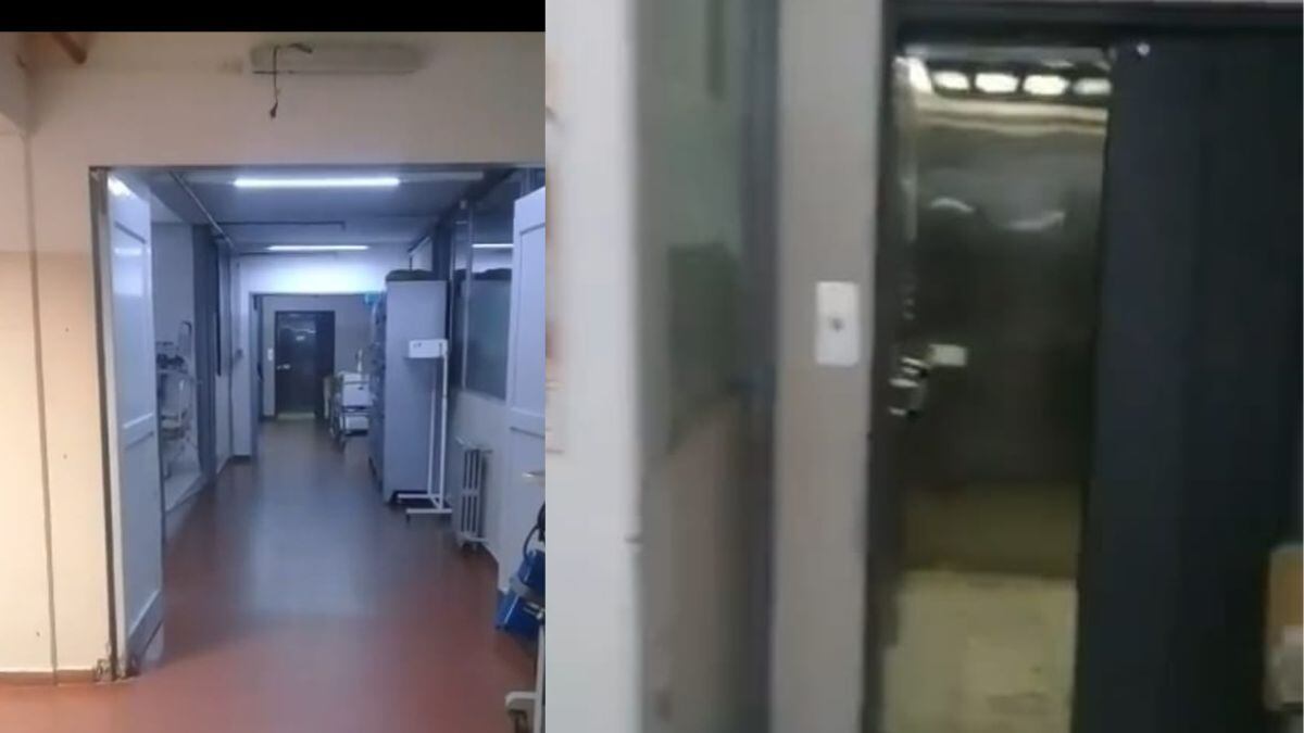 Ahora, en el Hospital Ferreyra: aseguran haber grabado actividad paranormal en uno de sus pisos