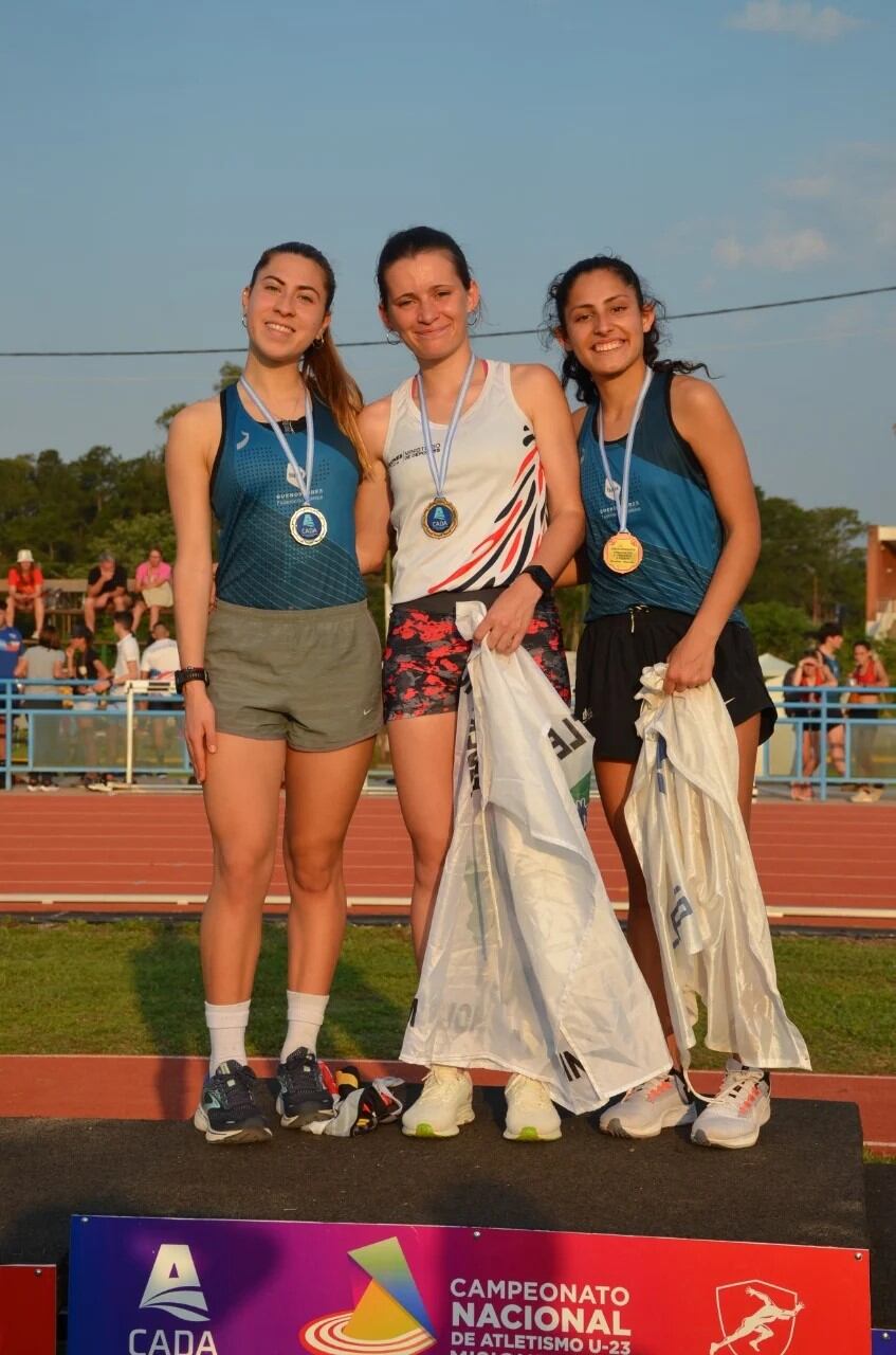 Campeonato Nacional de Atletismo U-23 en Posadas: 9 misioneros estuvieron en el podio.