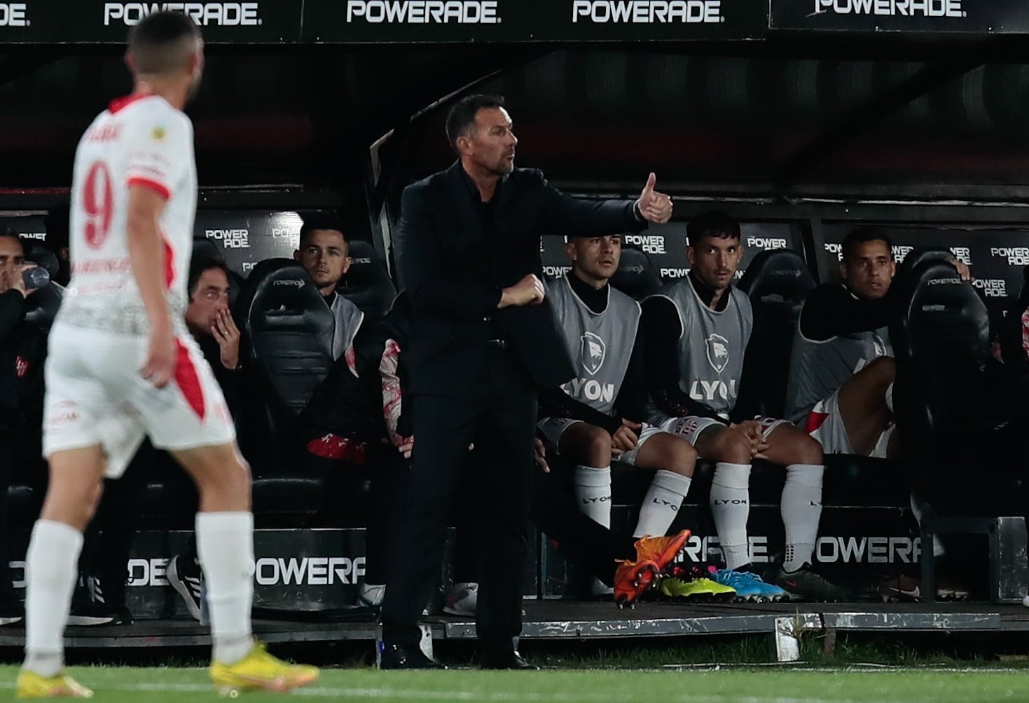 Instituto en su partido ante Huracán por Copa de la Liga. (Fotobaires).