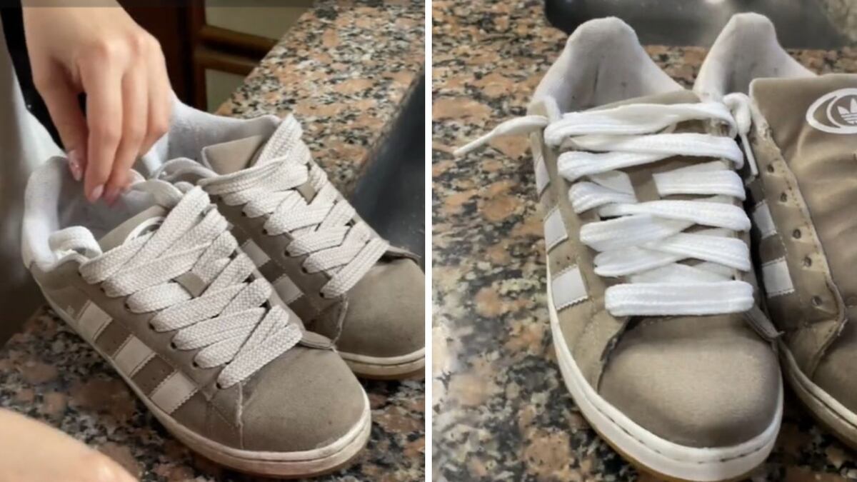 El truco definitivo para limpiar las zapatillas de gamuza y que queden como nuevas