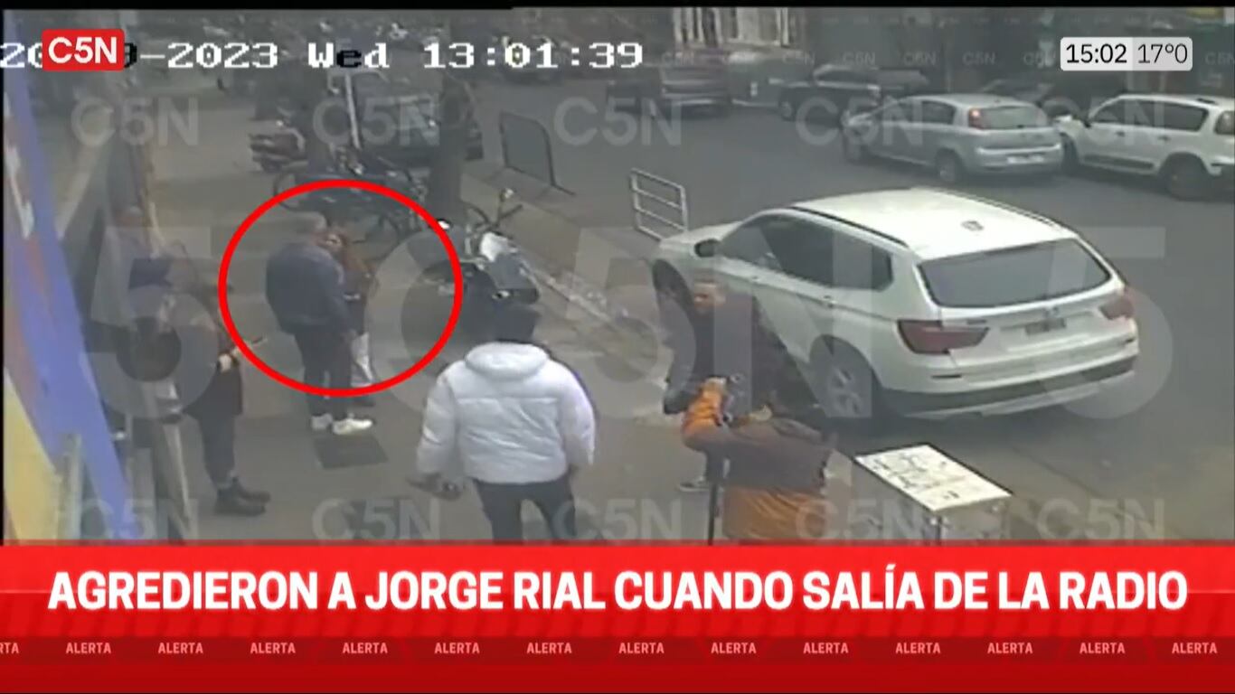 Agredieron a Jorge Rial al salir de la radio.