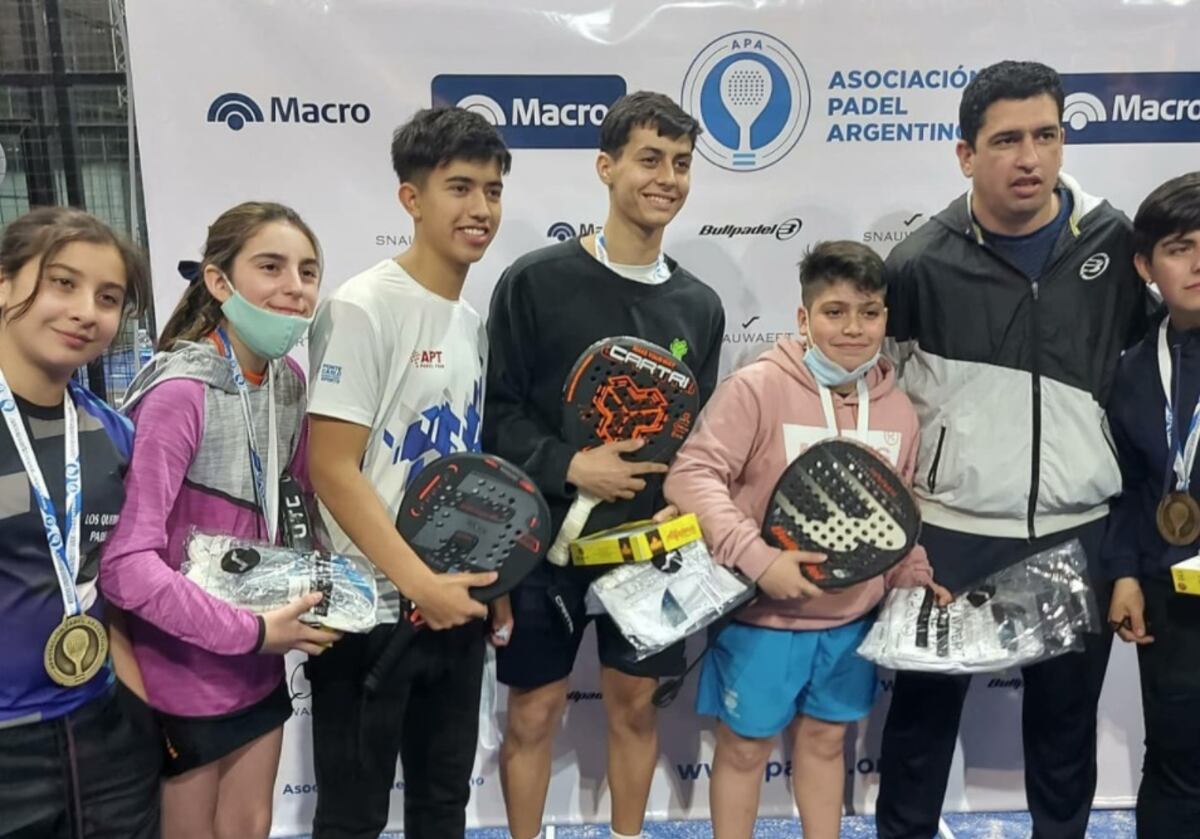 Padel: cuatro jugadores de San Luis disputarán el Mundial para menores