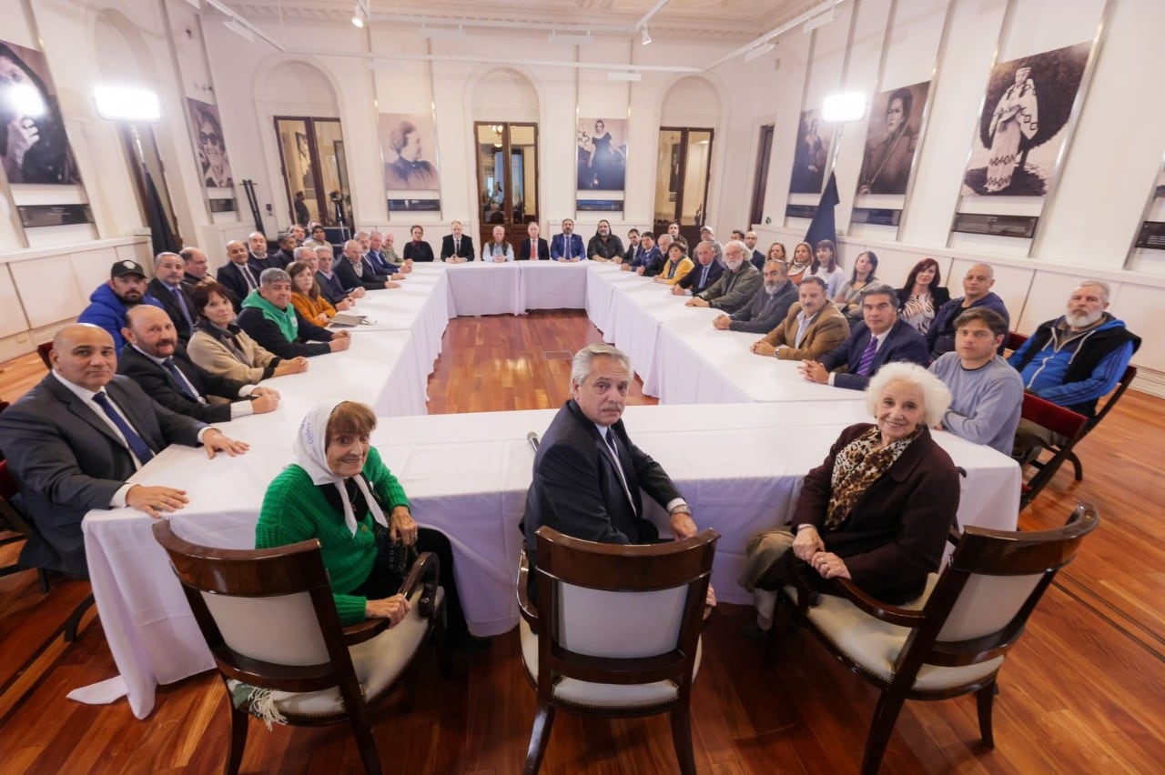 La reunión que mantuvo Alberto Fernández para generar consenso contra los mensajes de "odio y violencia".