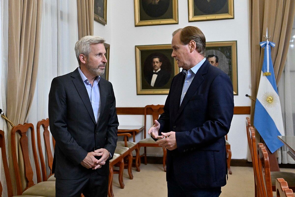 Primera reunión entre Bordet y Frigerio en busca de una transición ordenada