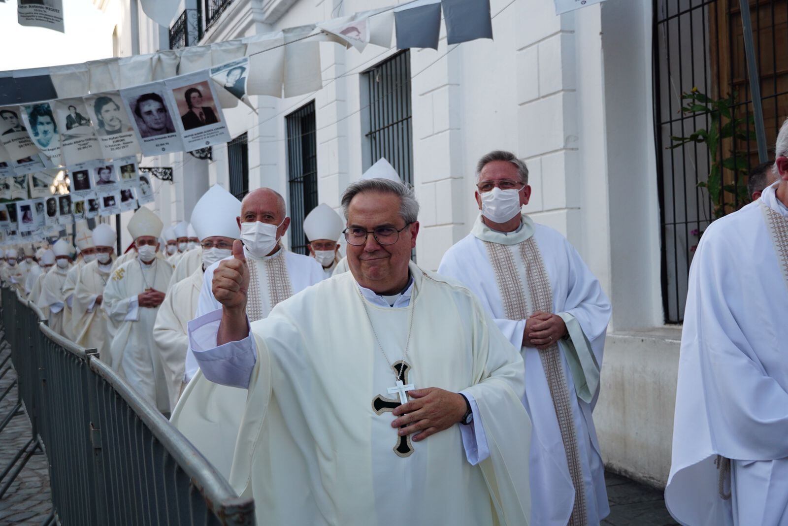 Las imágenes de la asunción de Ángel Rossi como arzobispo de Córdoba. 