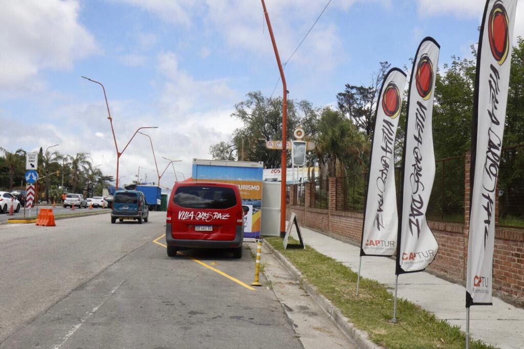 Nueva oficina de atención al visitante en el ingreso a Carlos Paz.