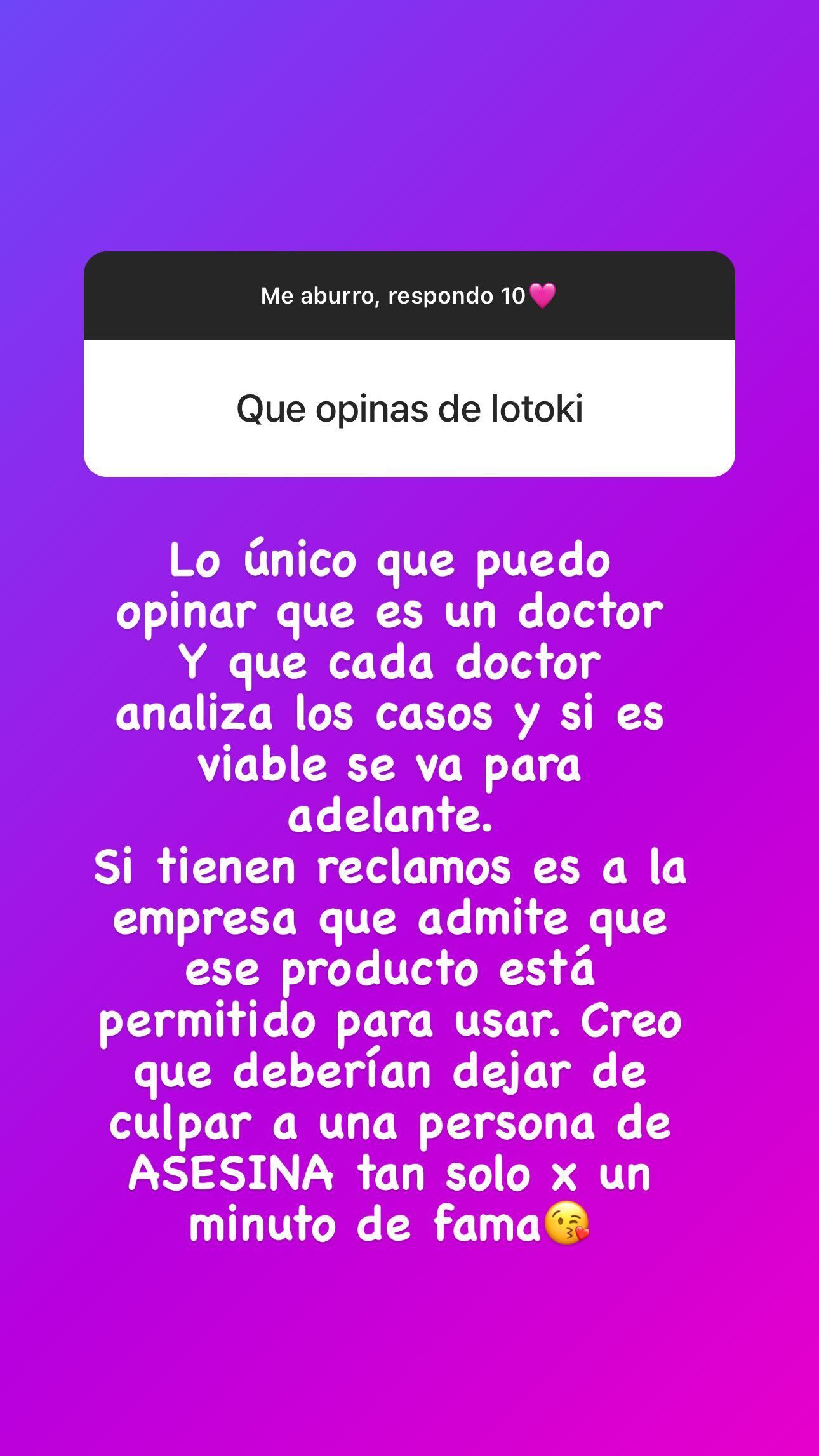 More Rial defendió públicamente a Aníbal Lotocki tras la muerte de Silvina Luna