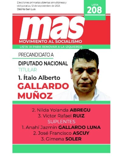 Precandidatos MAS