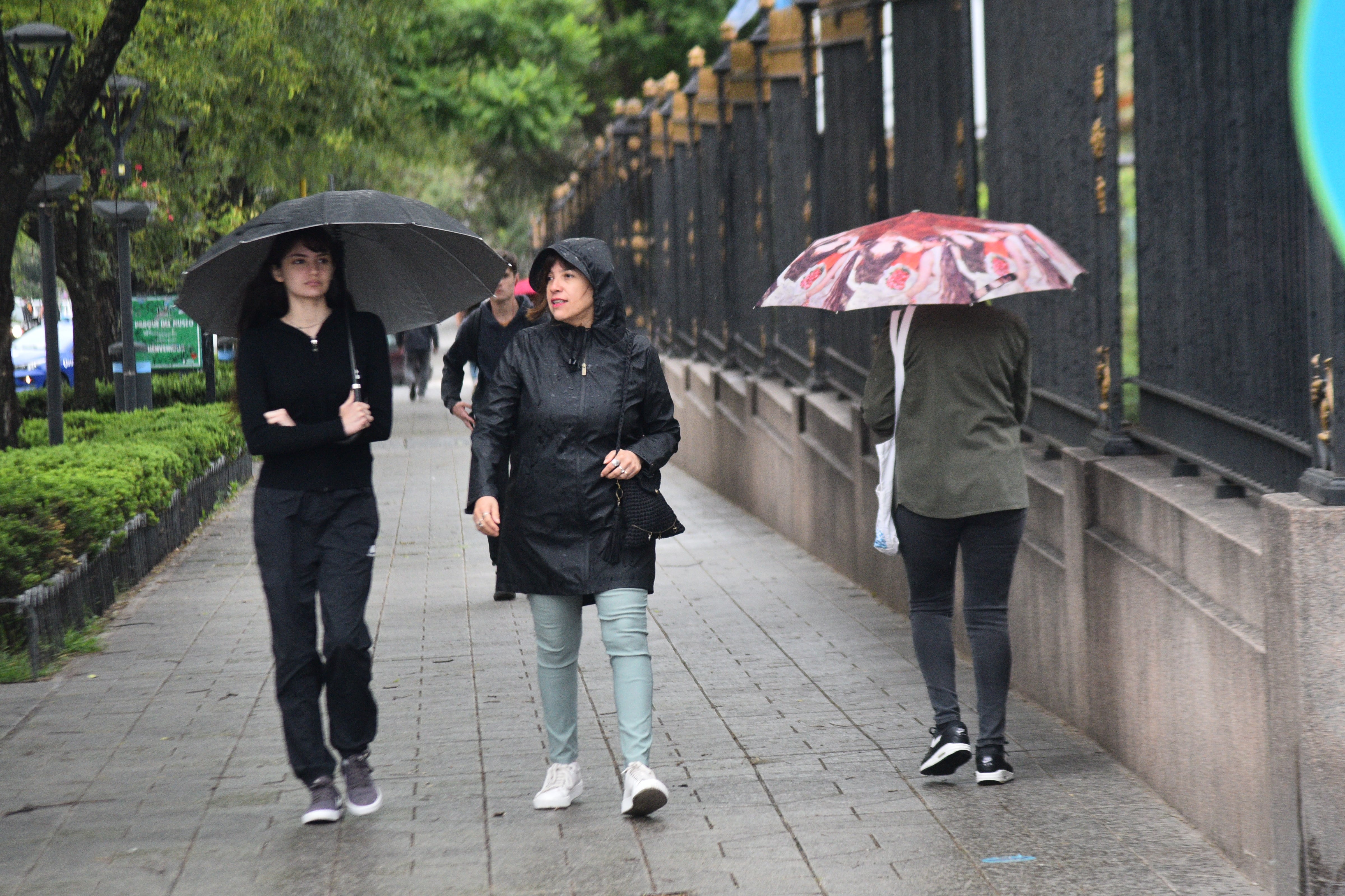 El Servicio Meteorológico Nacional anuncia precaución.