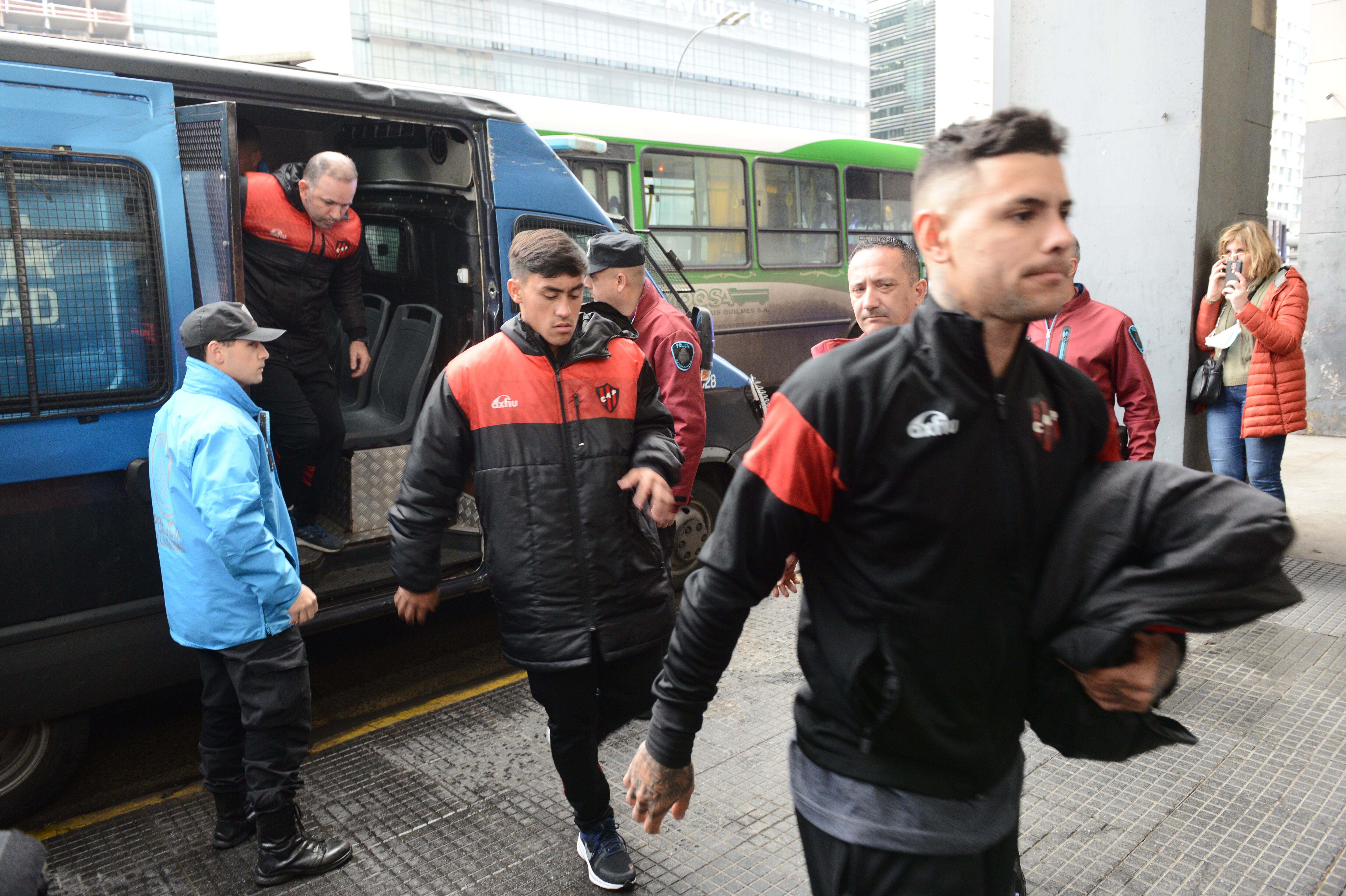 Los jugadores de Patronato fueron detenidos en la ciudad . FOTO CLARÍN