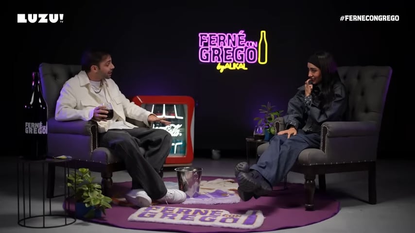 María Becerra en “Ferné con Grego”