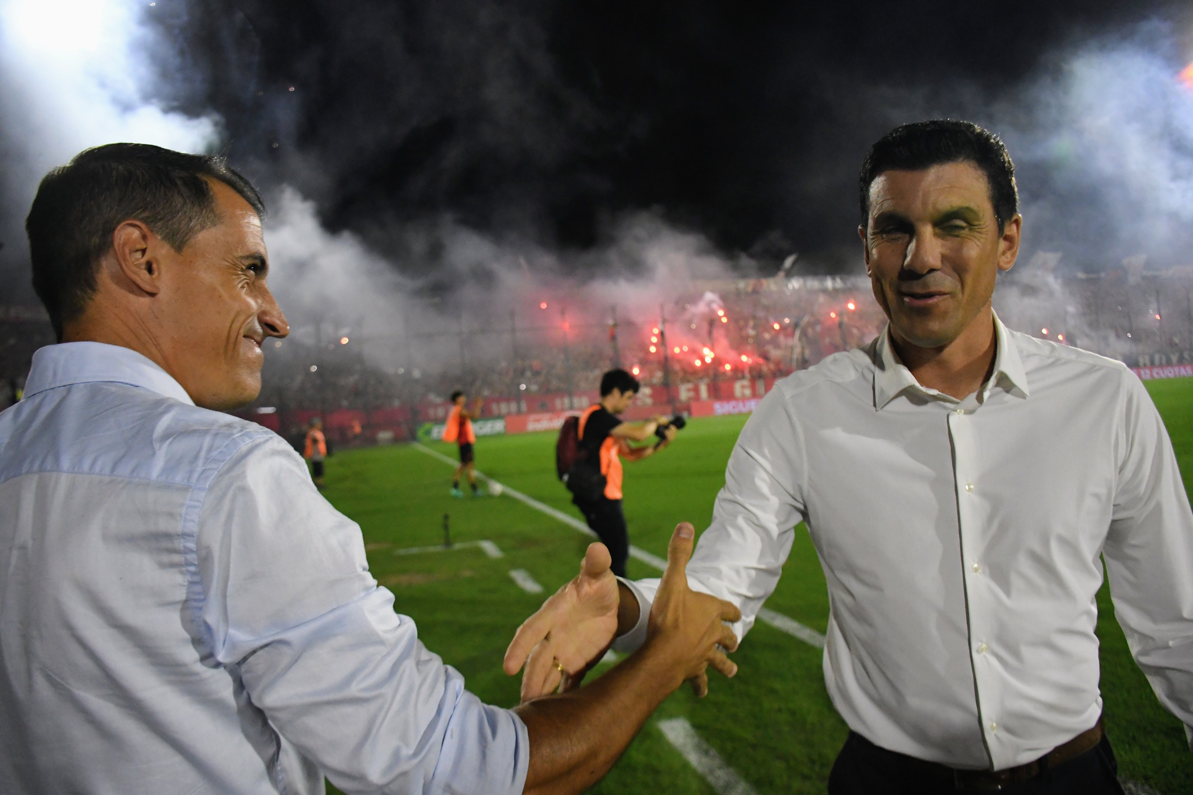 Belgrano visitó a Newell's por la Copa de la Liga Profesional. (Fotobaires)