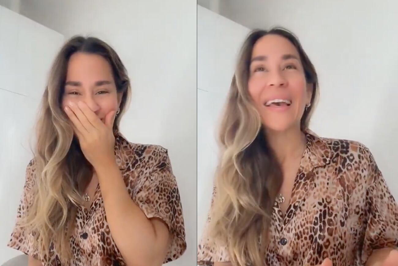 Jimena Barón contó en TikTok que Netflix se olvidó de avisarle que no sería la conductora de "Love is blind". (Foto: captura de pantalla)