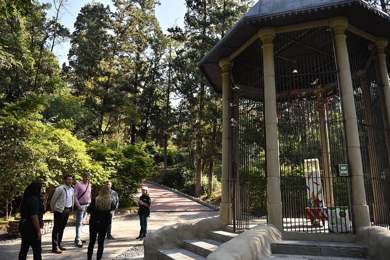 Parque de la Biodiversidad. Así va quedando la obra de reconversión del Ex zoo de la ciudad de Córdoba. (José Gabriel Hernández / La Voz)