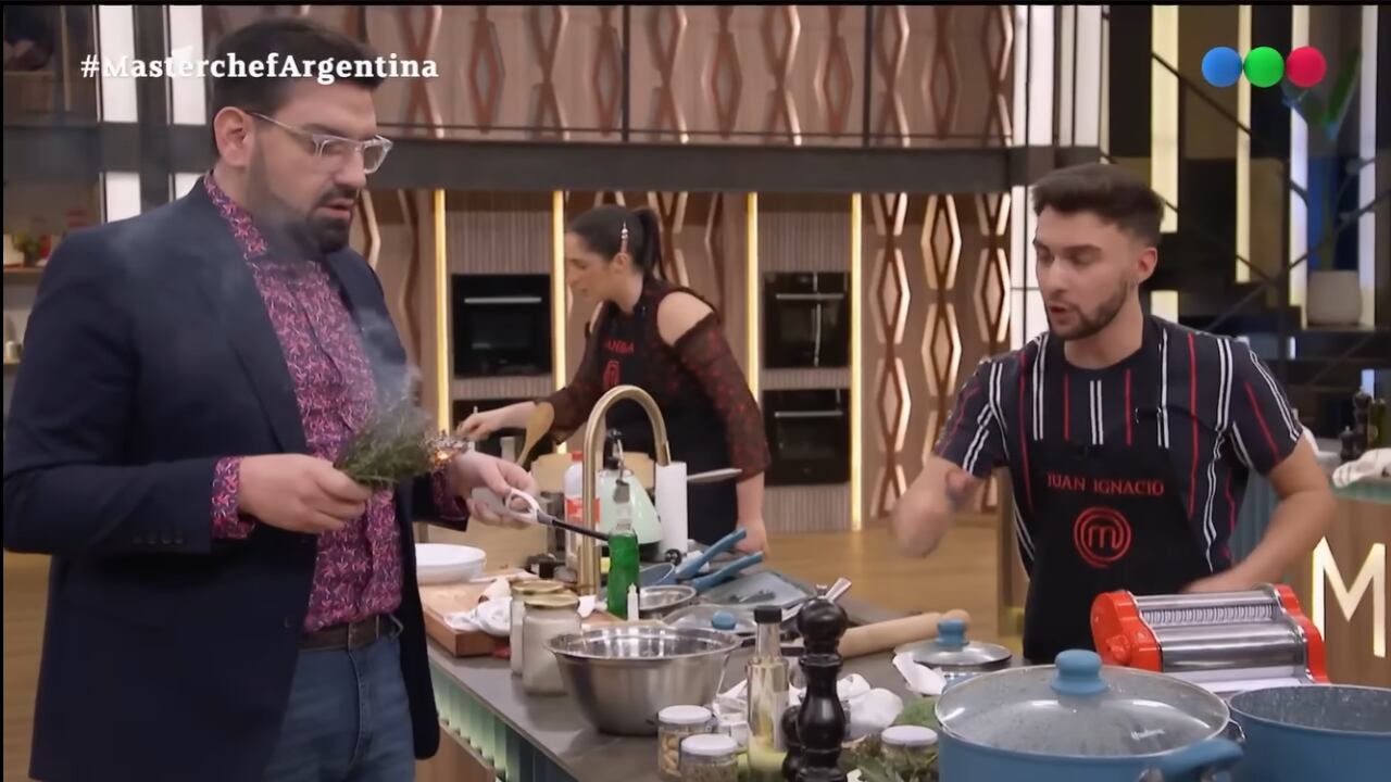 Damián Betular recorrió las cocinas de MasterChef