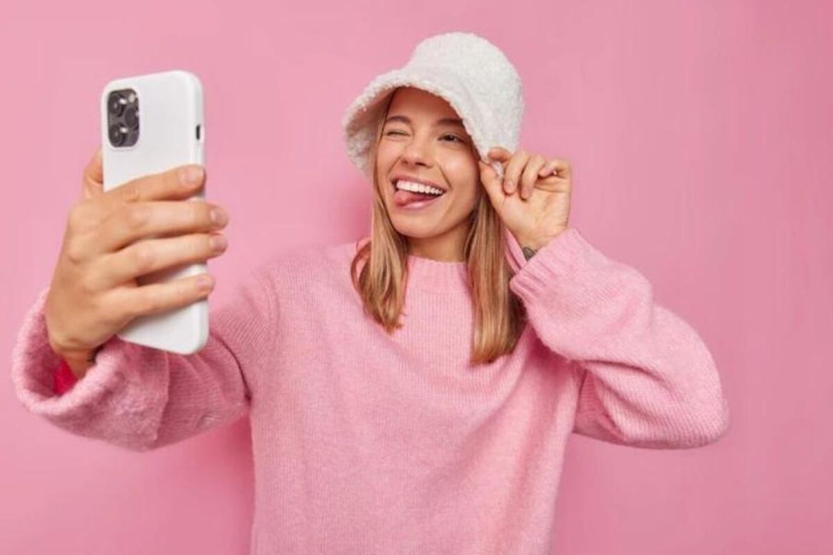 Luego del filtro viral de TikTok que te hace llorar, ahora llega el que te hace cerrar los ojos y sacar la lengua