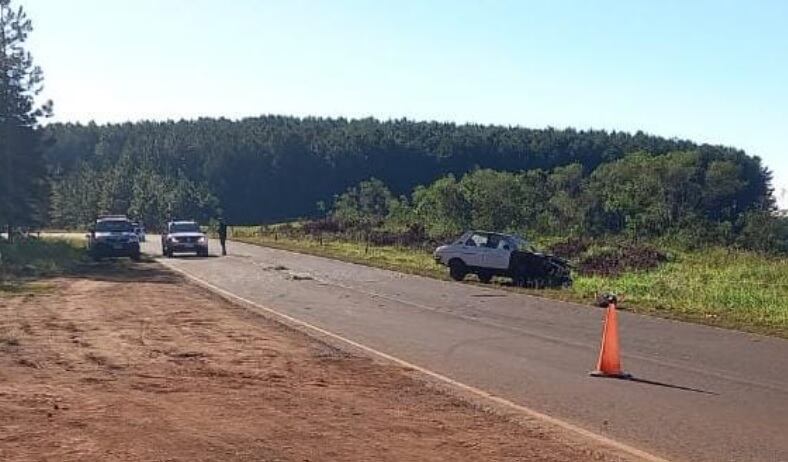 Alba Posse: un motociclista resultó con graves lesiones tras un siniestro vial.