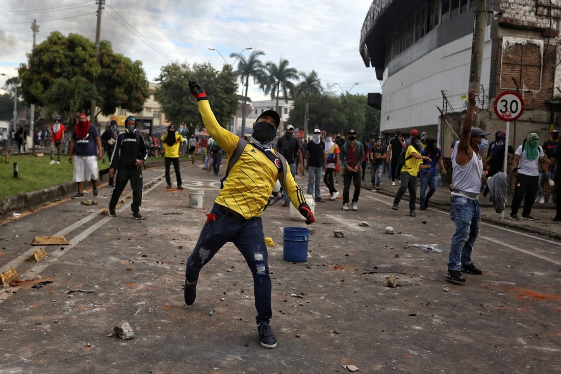 Continúa la violencia en Colombia.  (AP)