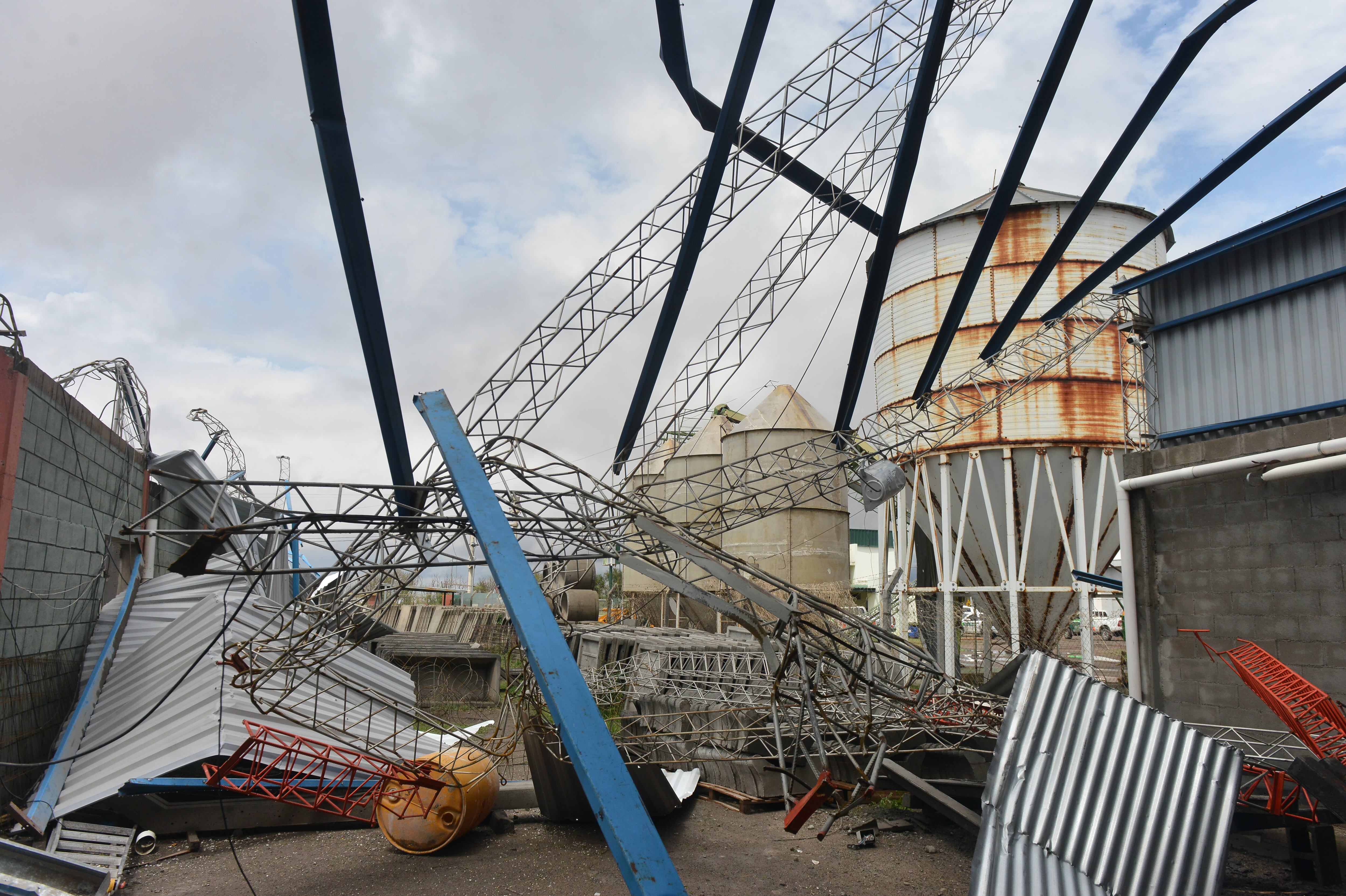 Destrucción total en Río Primero. 