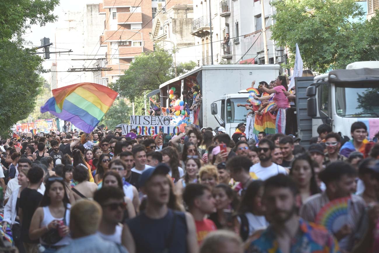 Marcha del Orgullo LGBTIQNB+ (Facundo Luque / La Voz)