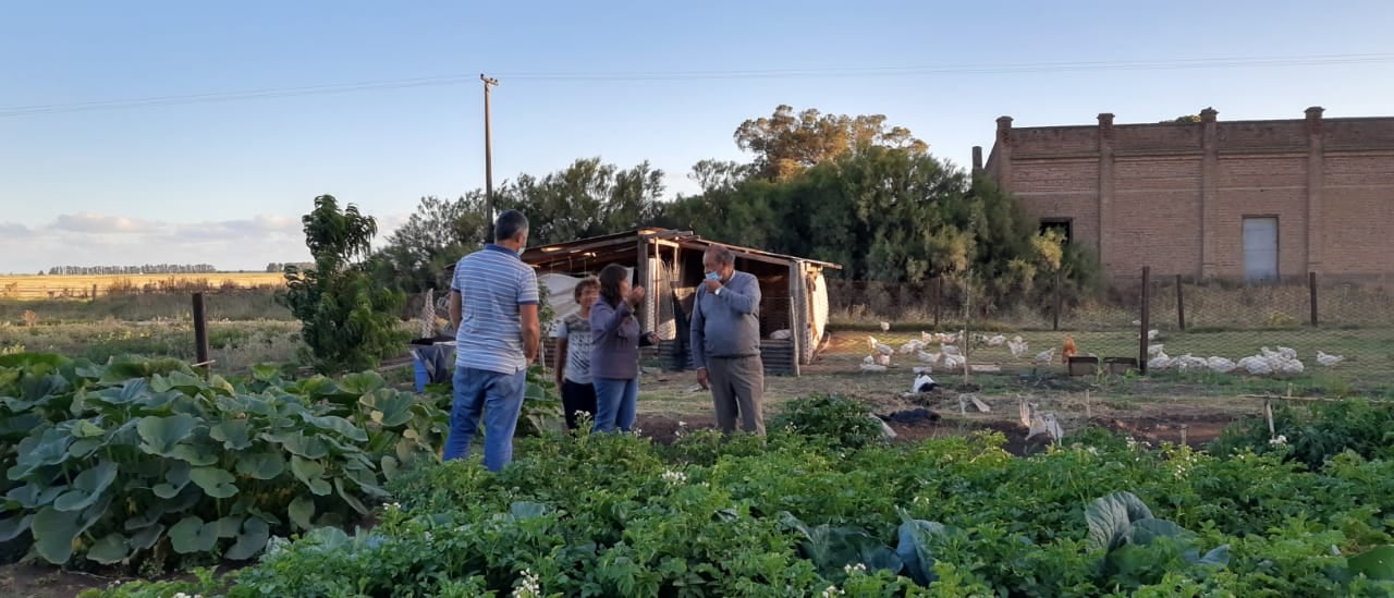 El Intendente Carlos Sánchez recorrió Orense, Bellocq y Lin Calel