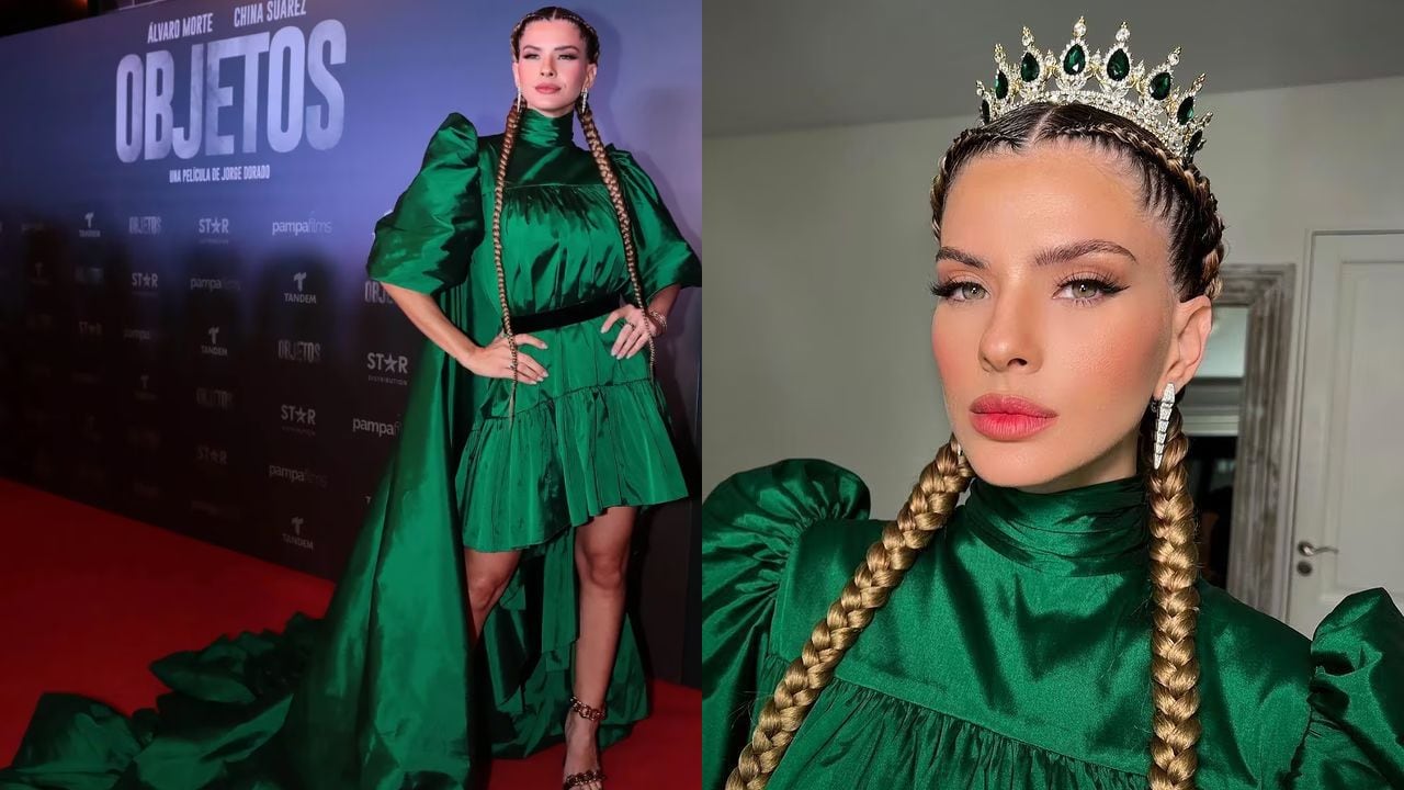 El look la China Suárez que atrapo a todas las miradas en la alfombra roja de la avant premiere