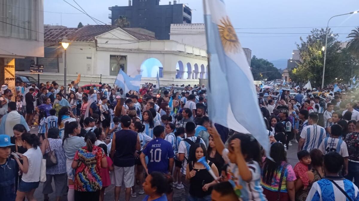 Ganó la Selección y de nuevo estalló en Jujuy la pasión por la “scaloneta”