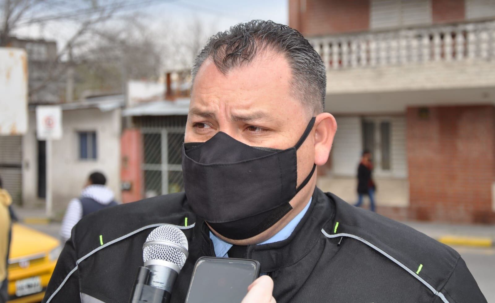 Fernando Frías, director general de Tránsito y Transporte, de la Municipalidad de San Salvador de Jujuy.