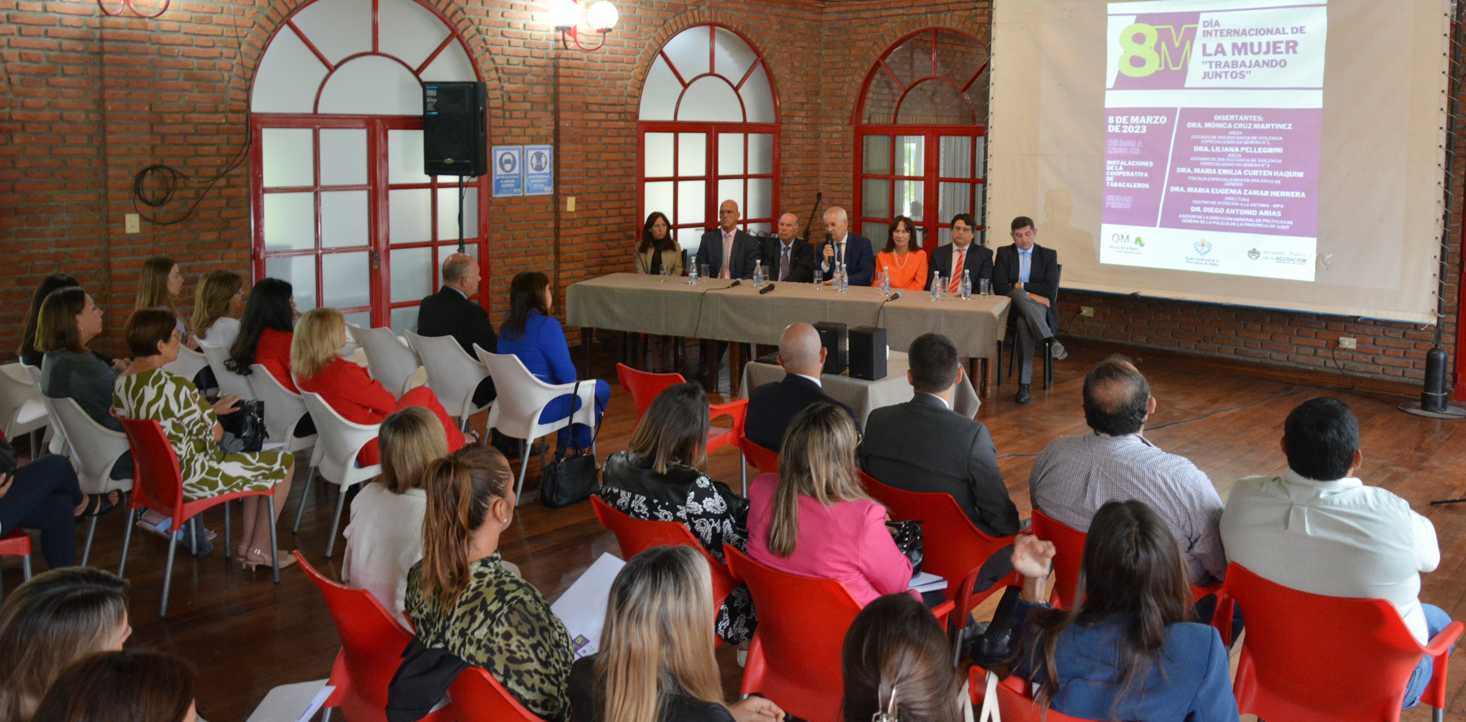 La Oficina de la Mujer del Poder Judicial y el Ministerio Público de la Acusación de Jujuy organizaron una interesante jornada con motivo del Día Internacional de la Mujer.