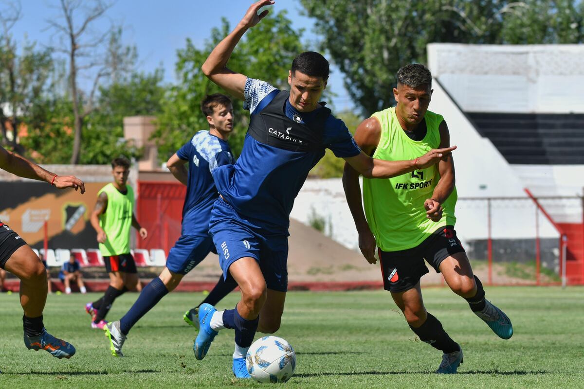 A días de debutar en la Copa de la Liga, Independiente Rivadavia se midió a Maipú en su segundo amistoso