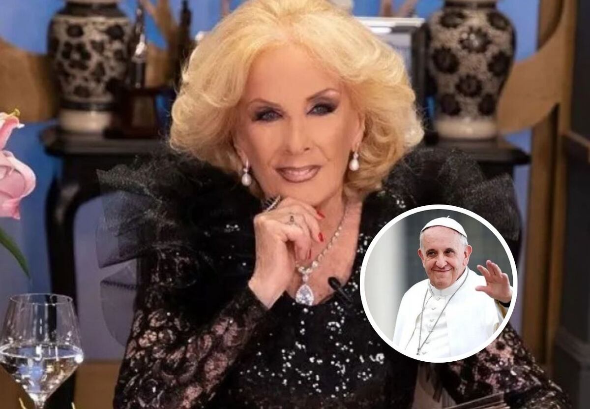Mirtha Legrand recordó que el Papa Francisco le envió una carta: “Nunca pensé que pudiera escribirme”