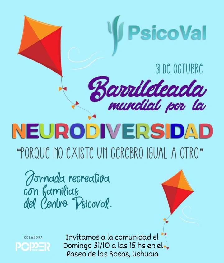 Se conmemora el día de la Neurodiversidad en las ciudades de Tierra del Fuego.