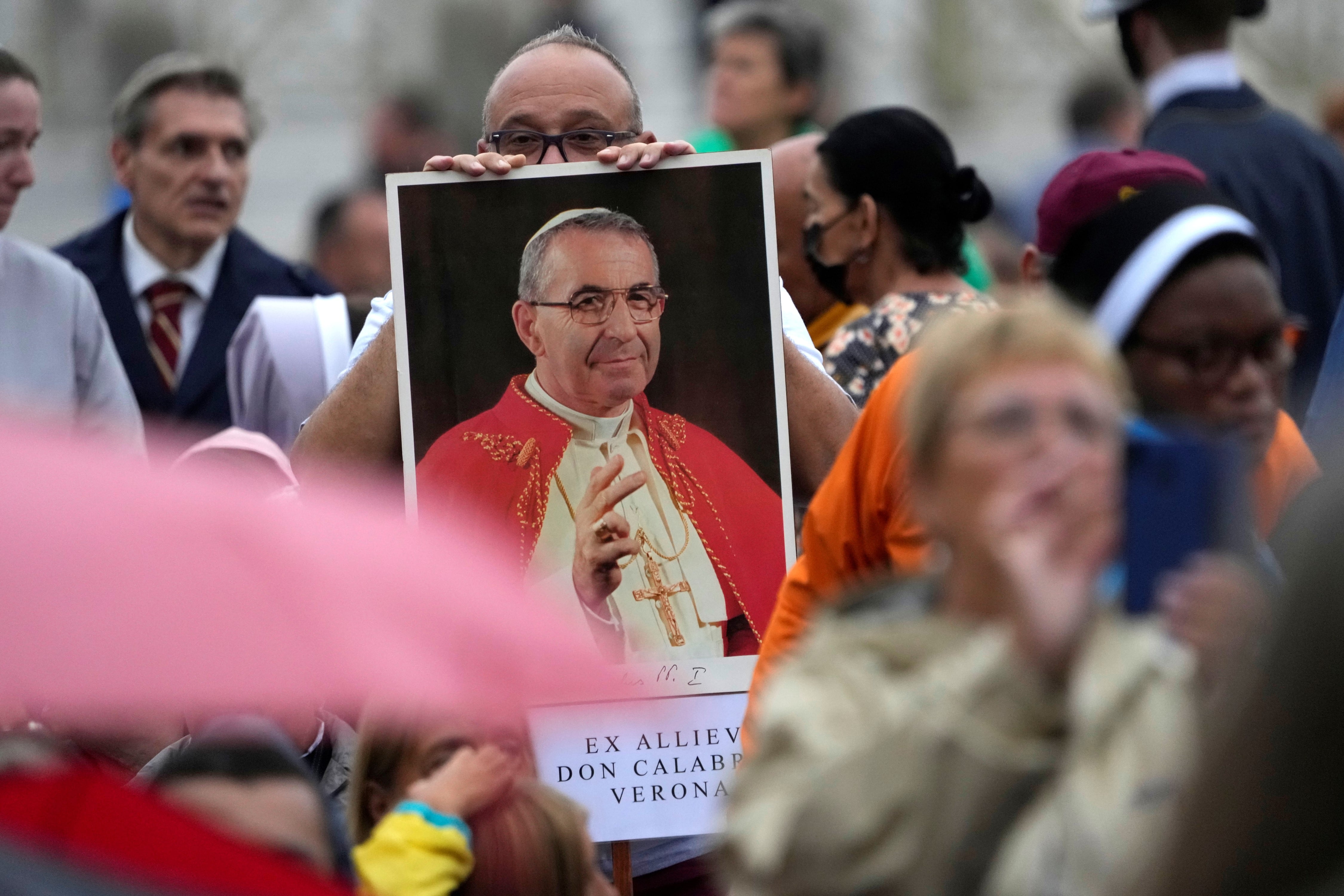 El Papa Francisco beatificó a Juan Pablo I. (AP)