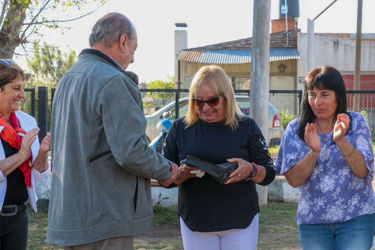 arlos Sánchez y Claudia Cittadino presentes en el aniversario de El Parquecito