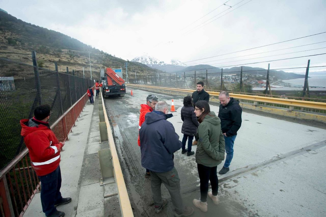 Programa de recuperación vial en Ushuaia