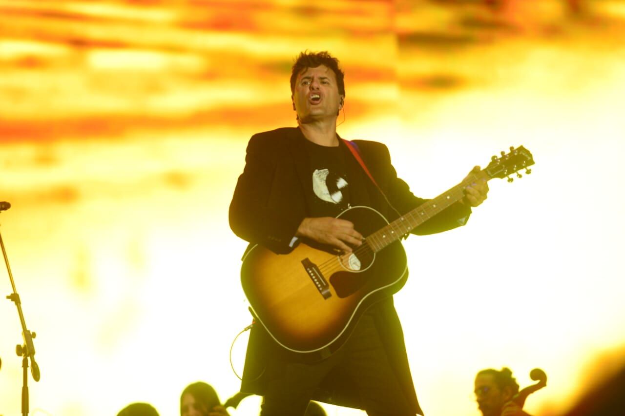 Andrés Ciro Martínez dijo que Cosquín Rock es el festival más alucinante de todos. (Javier Ferreyra/ La Voz)