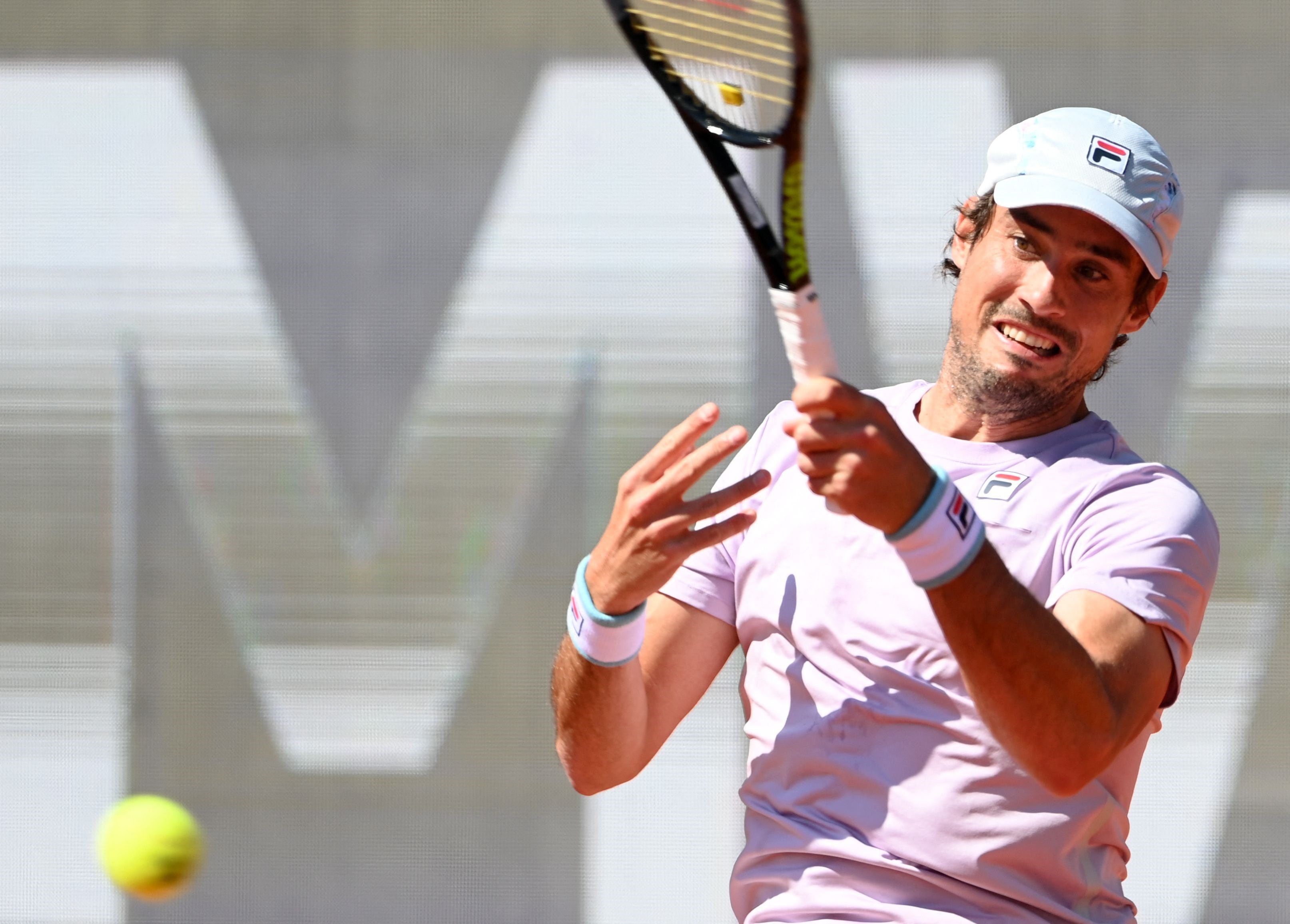 Guido Pella quedó eliminado del ATP 250 de Ginebra.