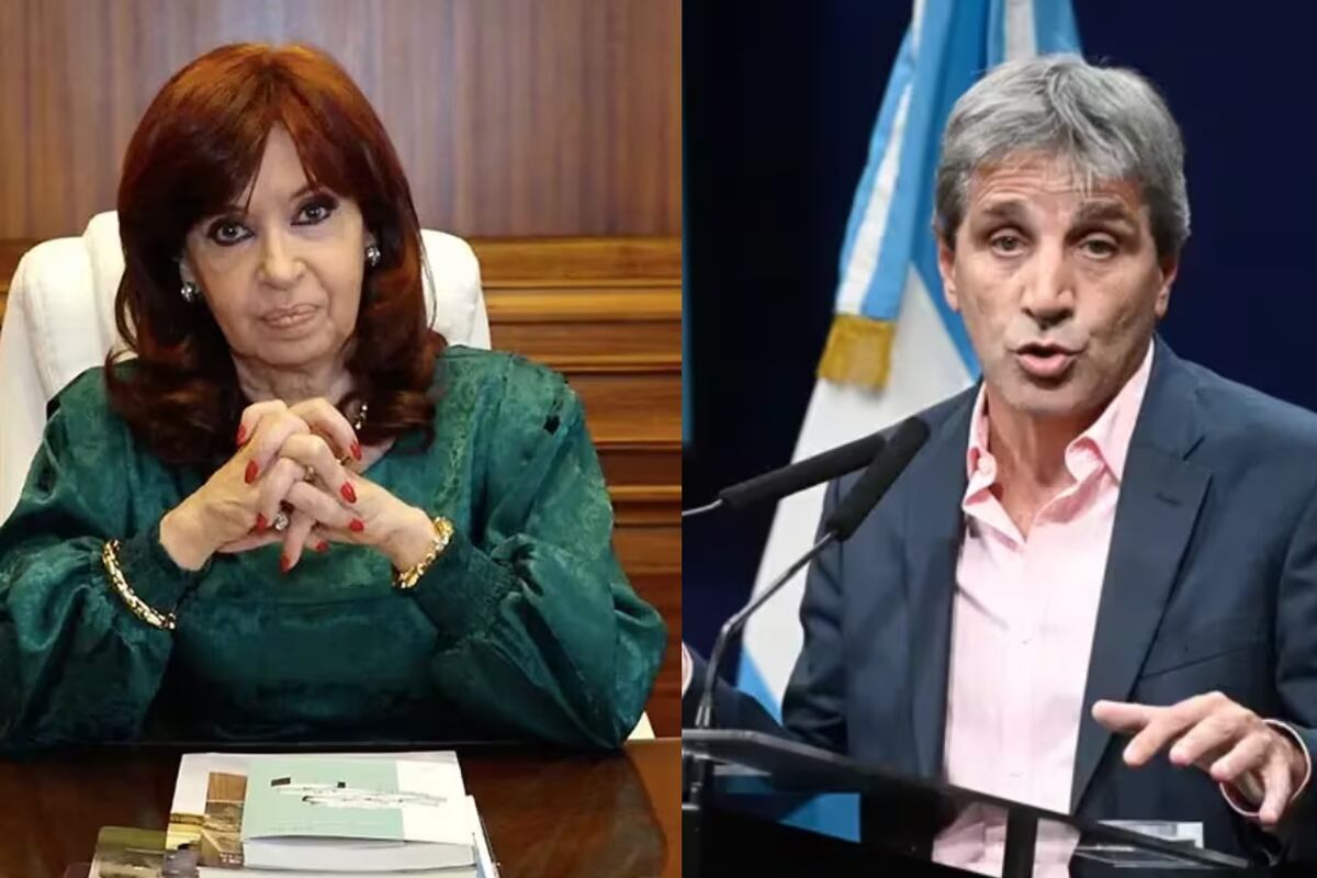 Cristina Kirchner chicaneó a Luis Caputo en X: “Mi nuevo jefe de campaña”