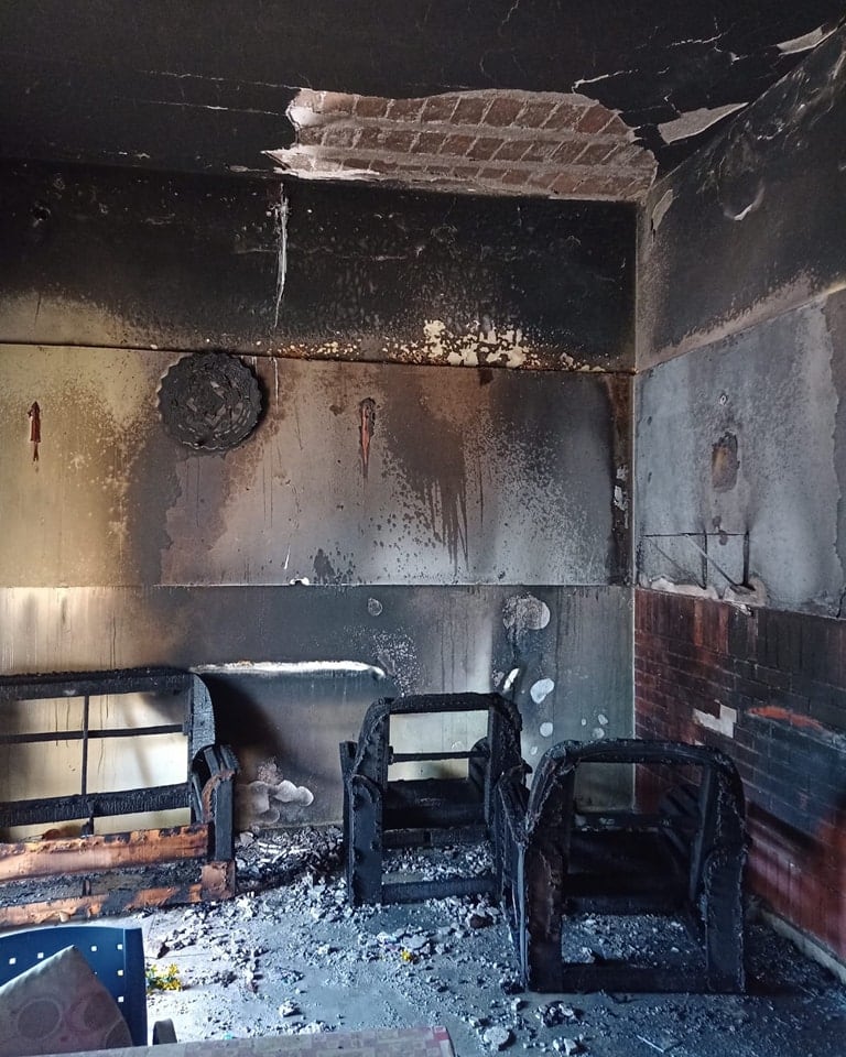 Incendio en hogar de ancianos