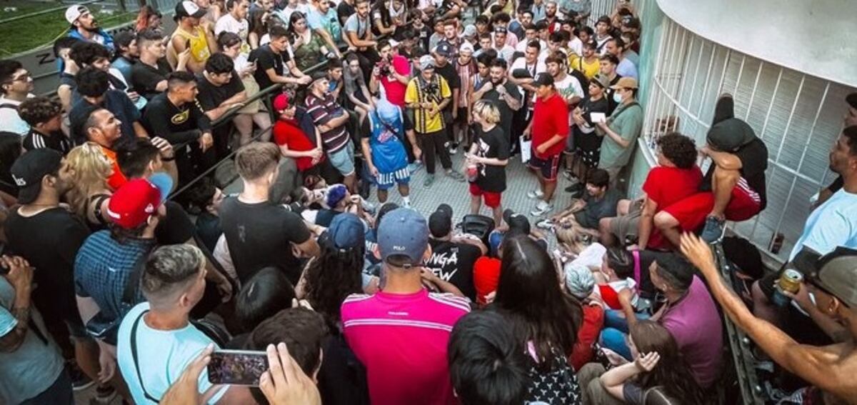 El freestyle volvió al lugar de “El Quinto Escalón” en el Parque Rivadavia