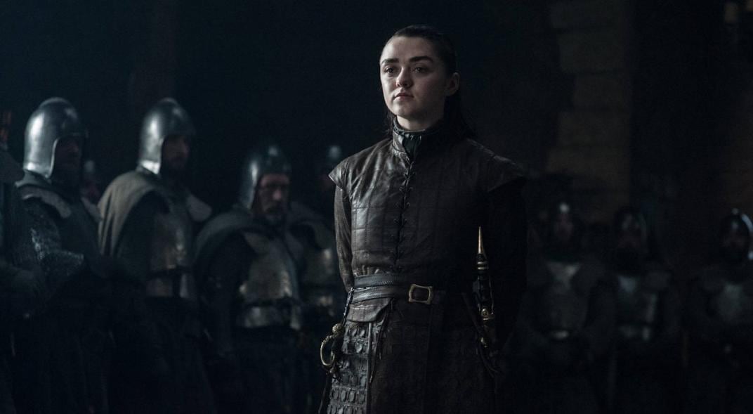 Maisie Williams en el rol de Arya Stark, el papel que la llevó a la fama (HBO).