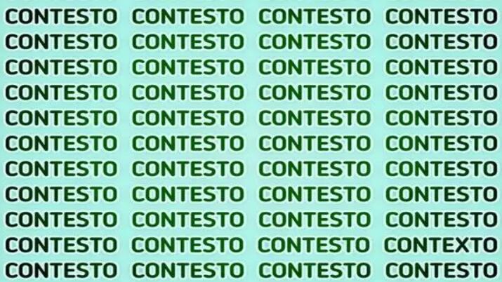 El acertijo visual de la palabra "contexto".