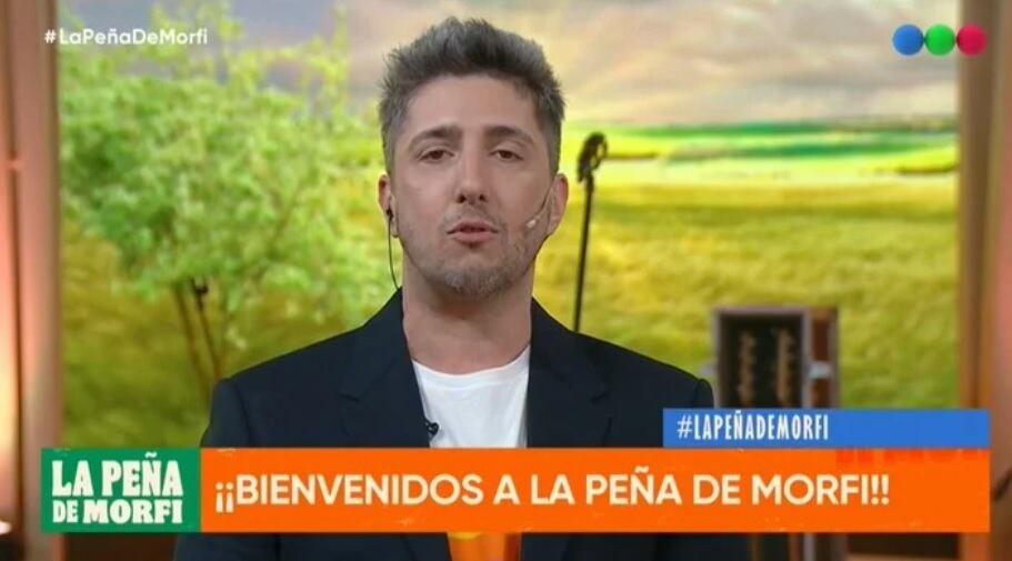 Jey Mammón en el primer programa de la nueva temporada de "La Peña de Morfi".